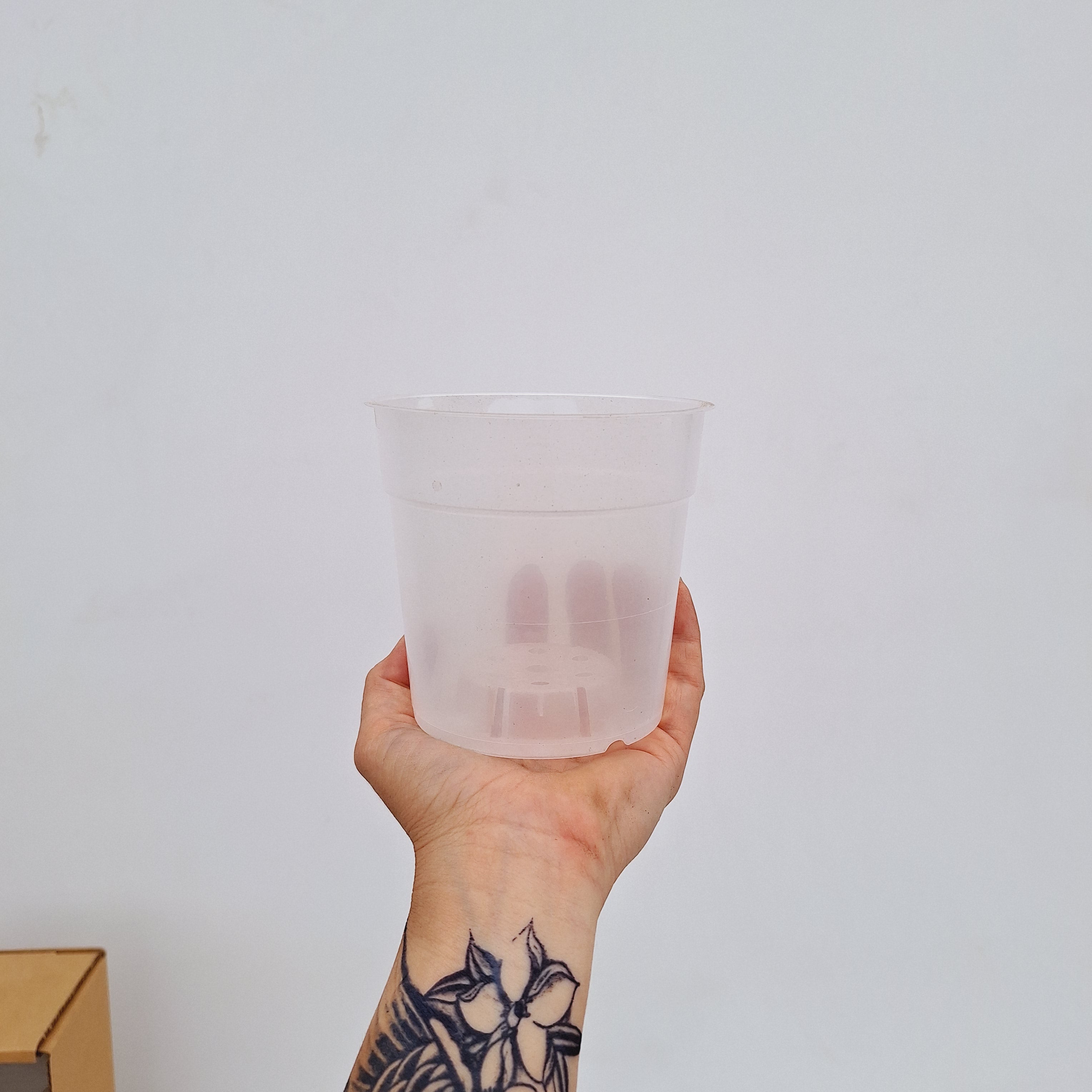 Growers pot clear - 100mm
