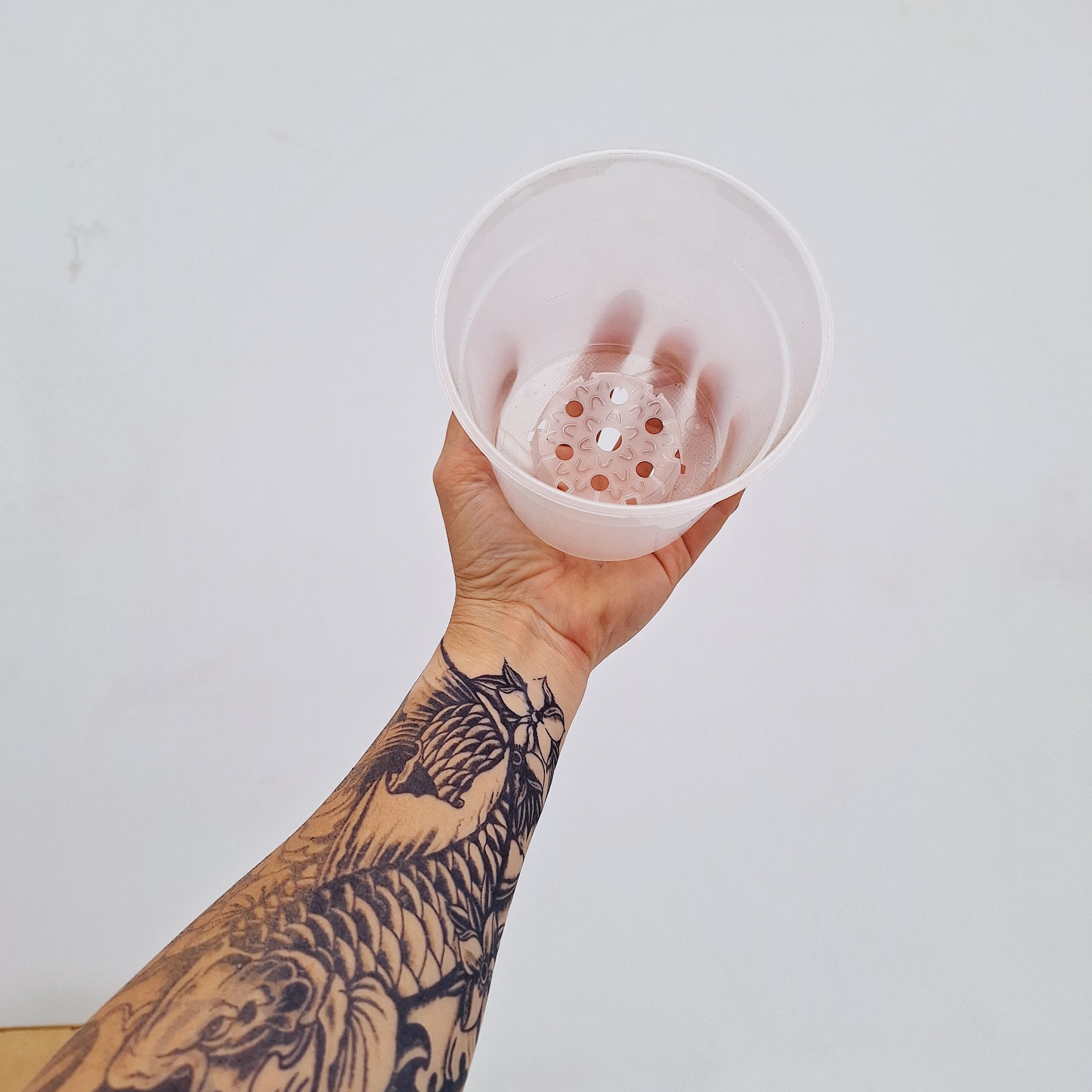 Growers pot clear - 100mm